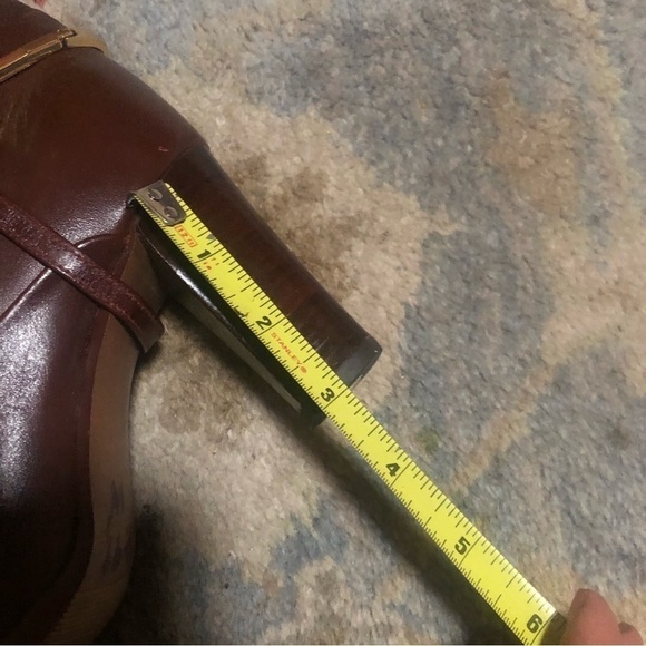 Women’s Genuine Leather Brown Boots in Excellent Used ConditionSize 7 M - Picture 8 of 14